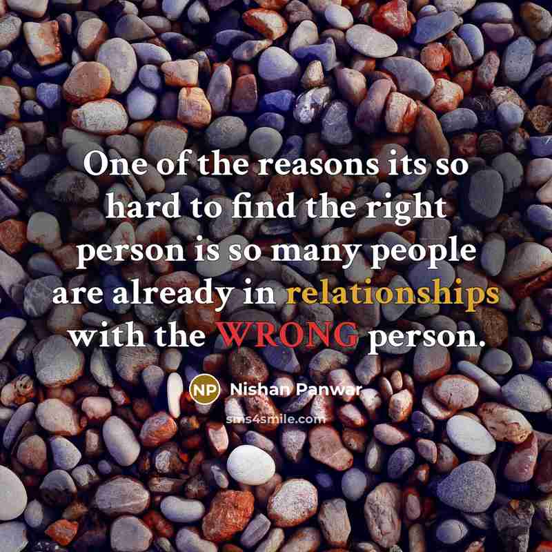 “One of the reasons its so hard to find the…” quote by Nishan Panwar