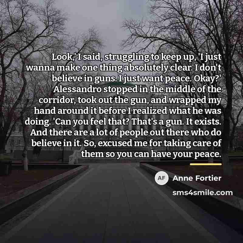 “Look,' I said, struggling to keep up, 'I just wanna…” quote by Anne Fortier