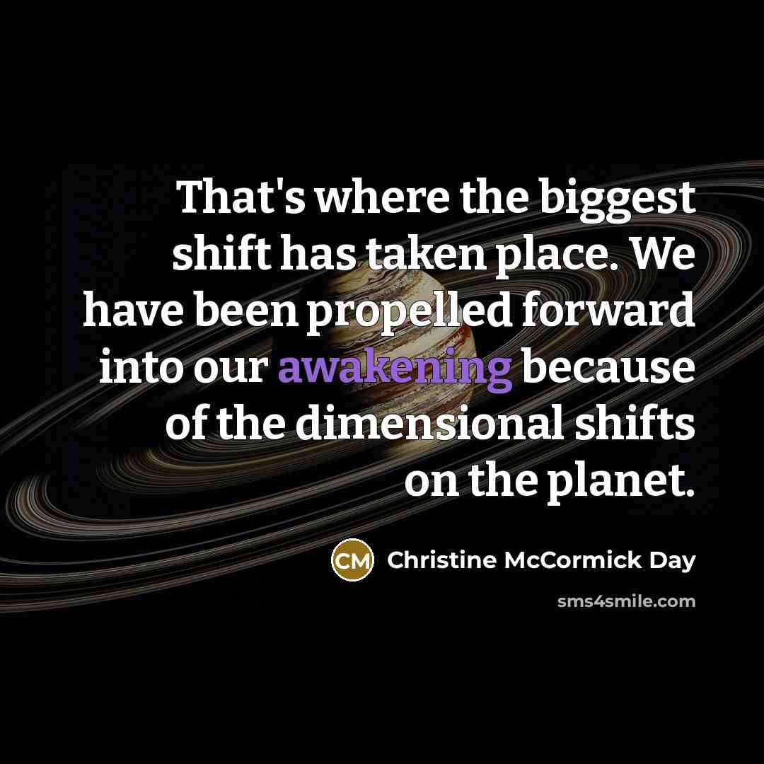 “That's where the biggest shift has taken place. We have…” quote by Christine McCormick Day
