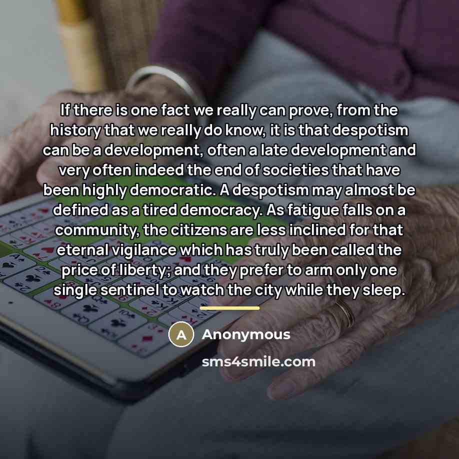 “If there is one fact we really can prove, from…” quote by Anonymous