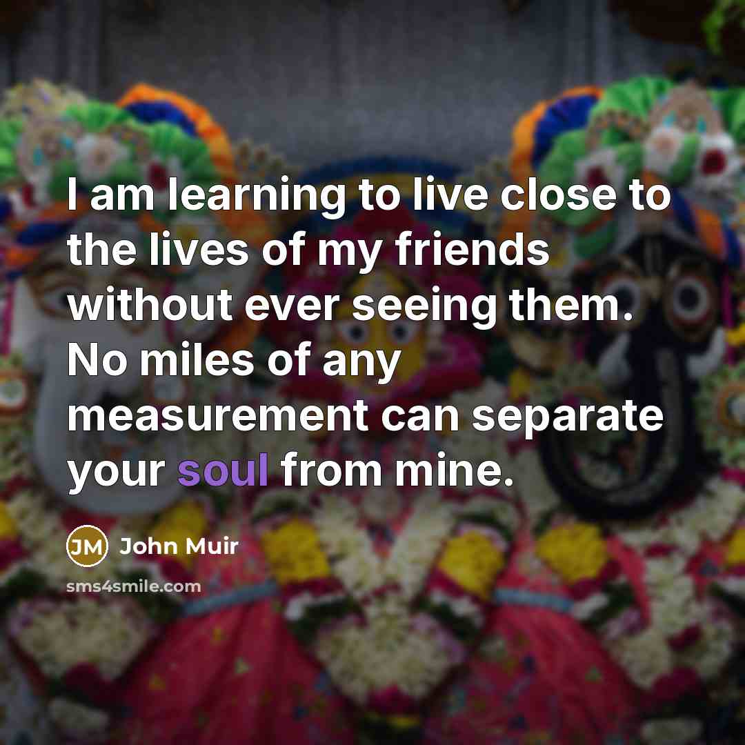 “I am learning to live close to the lives of…” quote by John Muir
