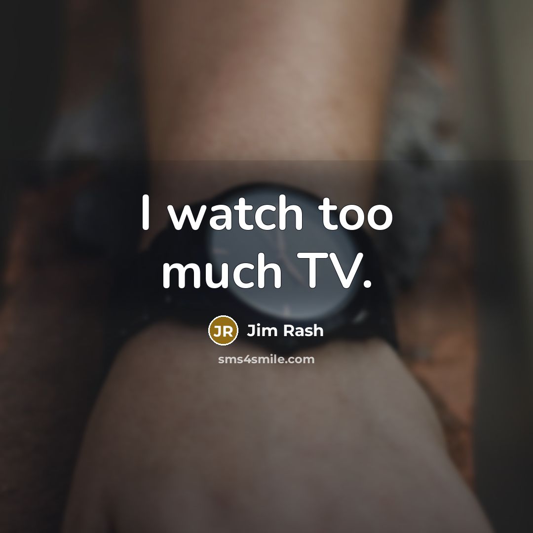 “I watch too much TV.…” quote by Jim Rash