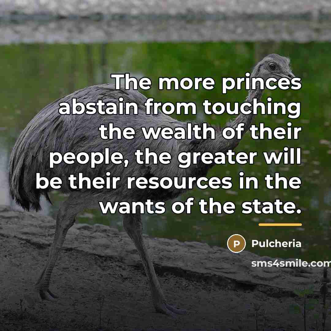 “The more princes abstain from touching the wealth of their…” quote by Pulcheria