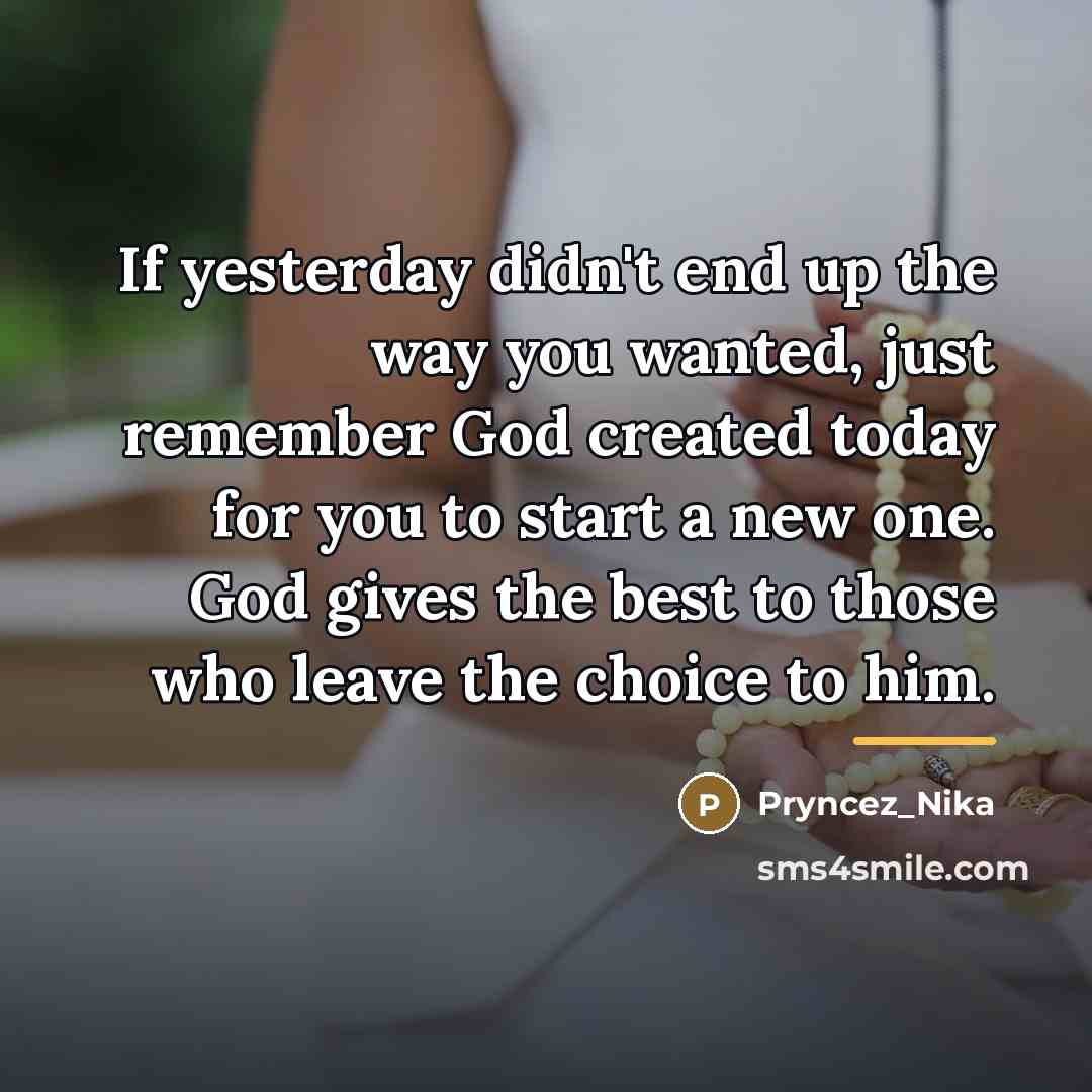 “If yesterday didn't end up the way you wanted, just…” quote by Pryncez_Nika