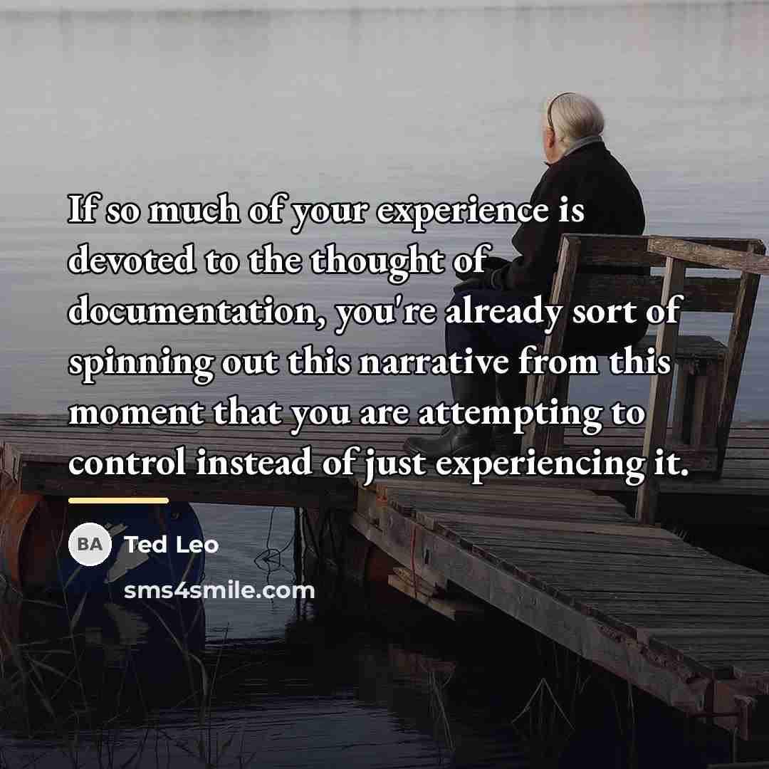 “If so much of your experience is devoted to the…” quote by Ted Leo