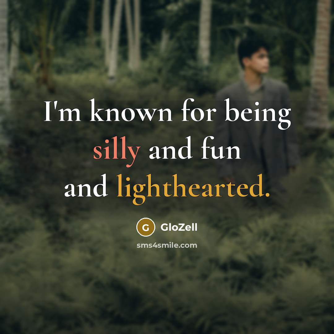 “I'm known for being silly and fun and lighthearted.…” quote by GloZell