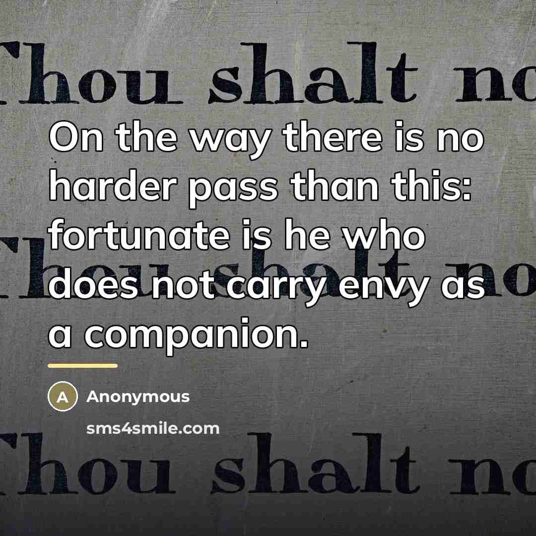 “On the way there is no harder pass than this:…” quote by Anonymous