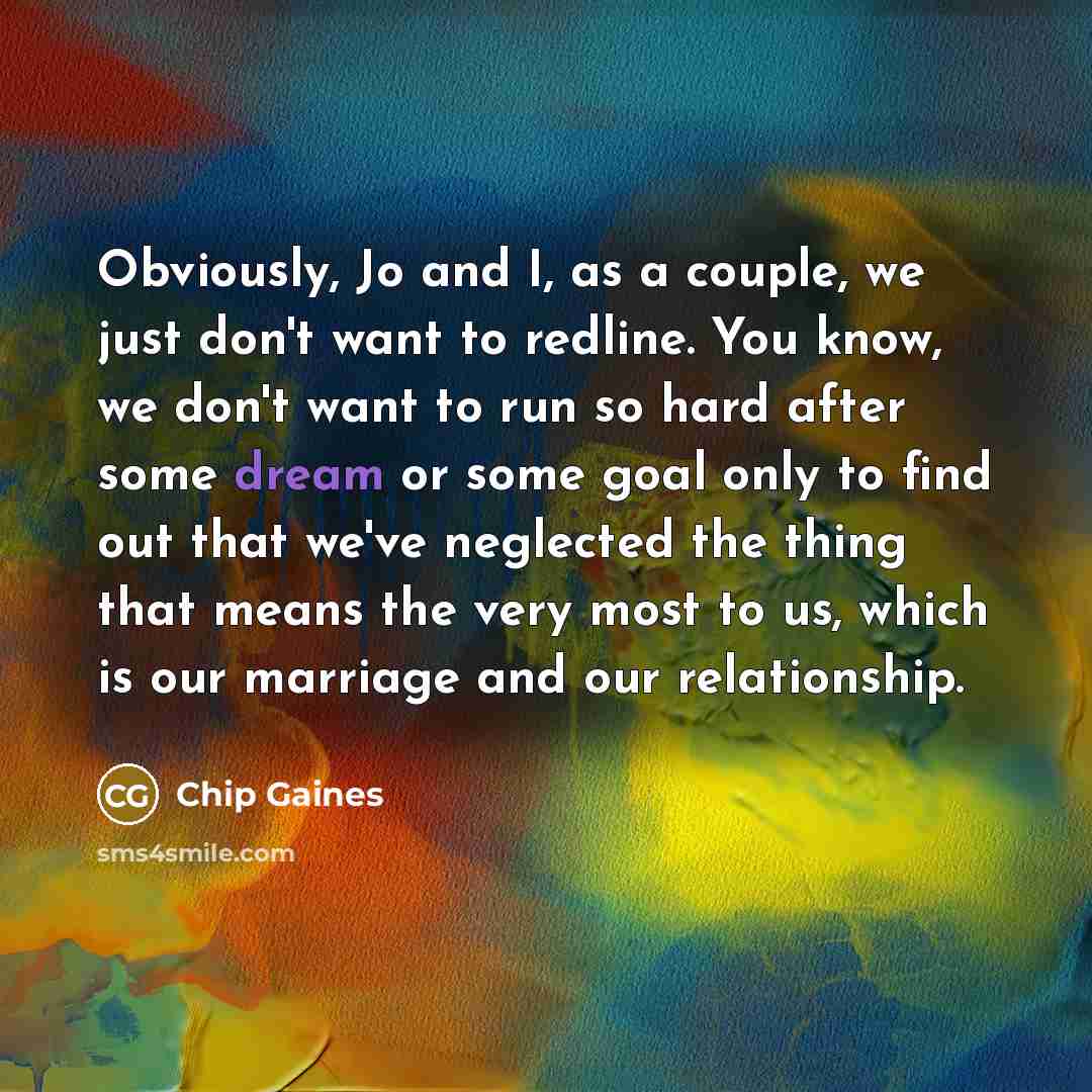 “Obviously, Jo and I, as a couple, we just don't…” quote by Chip Gaines