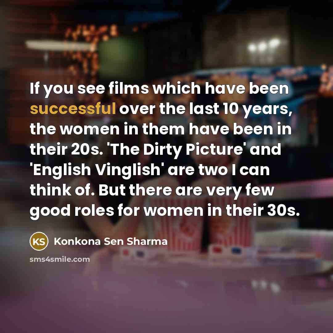 “If you see films which have been successful over the…” quote by Konkona Sen Sharma