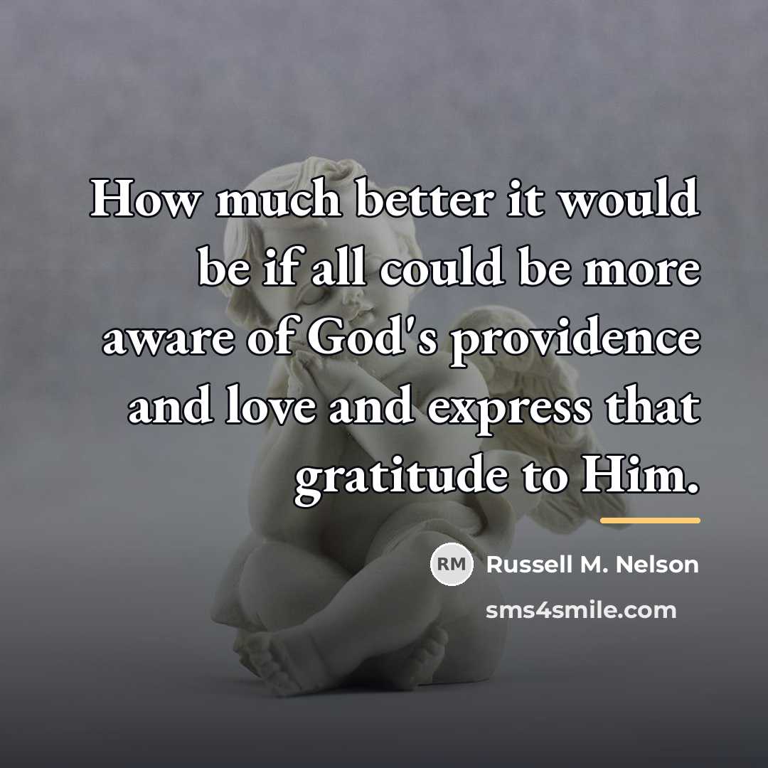 “How much better it would be if all could be…” quote by Russell M. Nelson