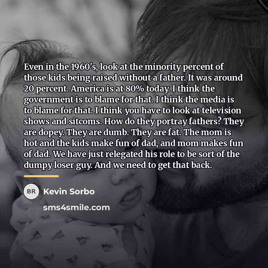 “Even in the 1960's, look at the minority percent of…” quote by Kevin Sorbo