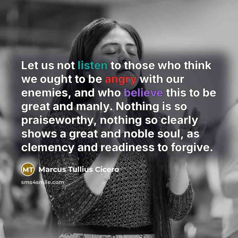 “Let us not listen to those who think we ought…” quote by Marcus Tullius Cicero