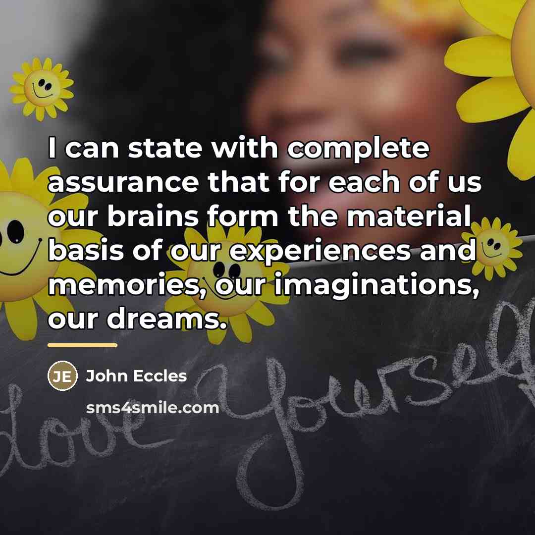 “I can state with complete assurance that for each of…” quote by John Eccles