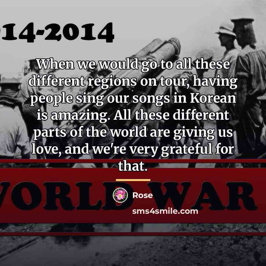 “When we would go to all these different regions on…” quote by Rose