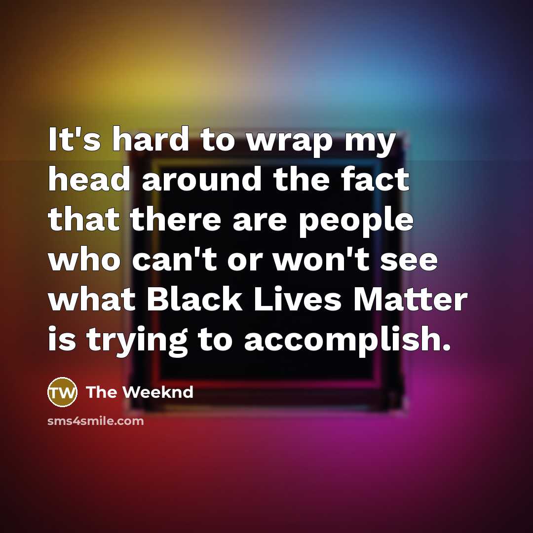 “It's hard to wrap my head around the fact that…” quote by The Weeknd