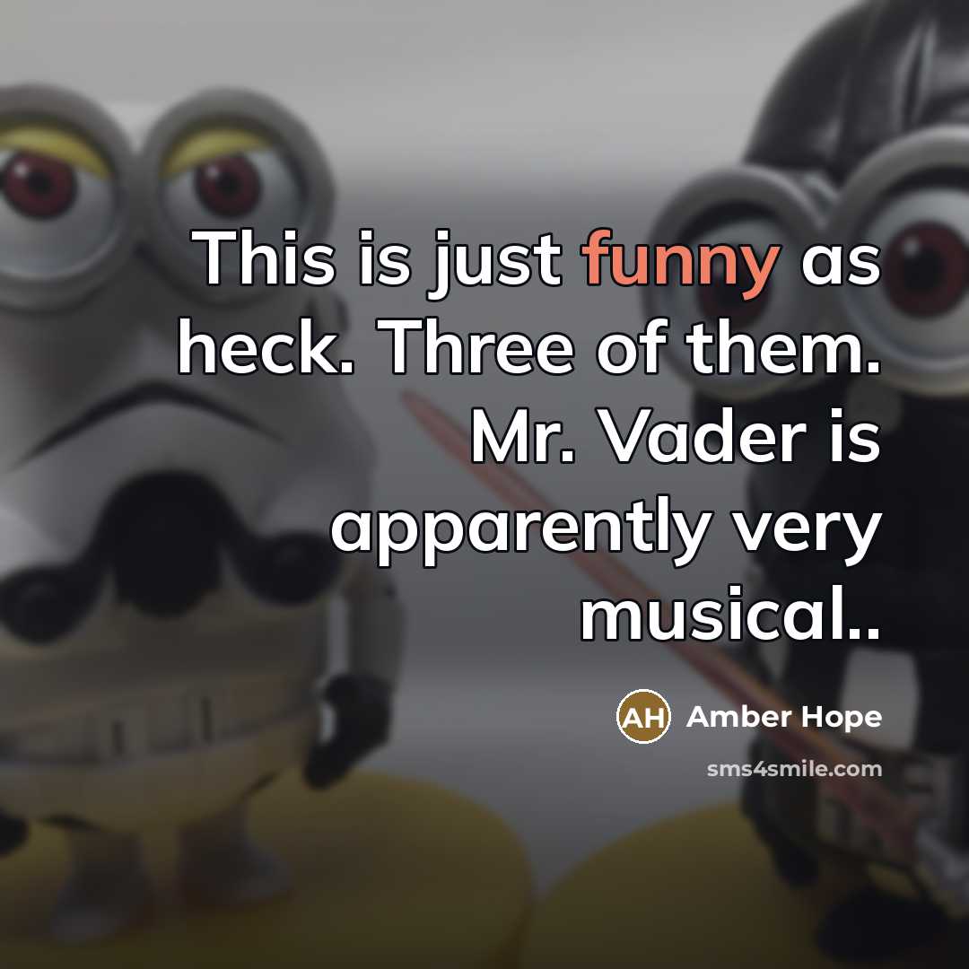 “This is just funny as heck. Three of them. Mr.…” quote by Amber Hope
