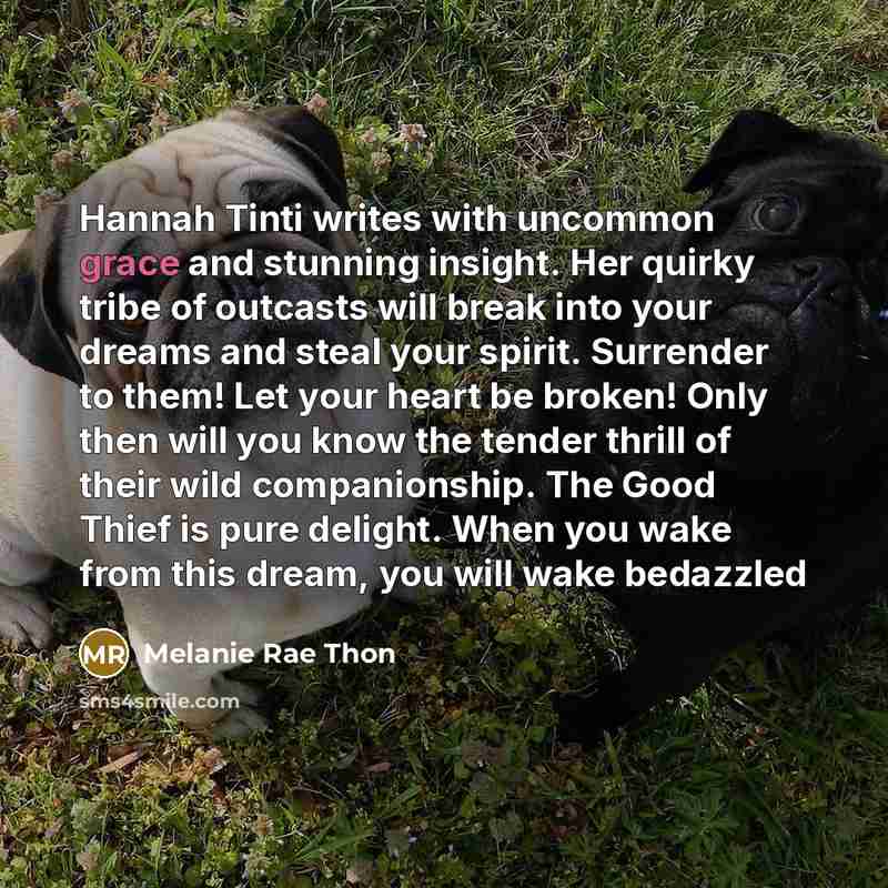 “Hannah Tinti writes with uncommon grace and stunning insight. Her…” quote by Melanie Rae Thon