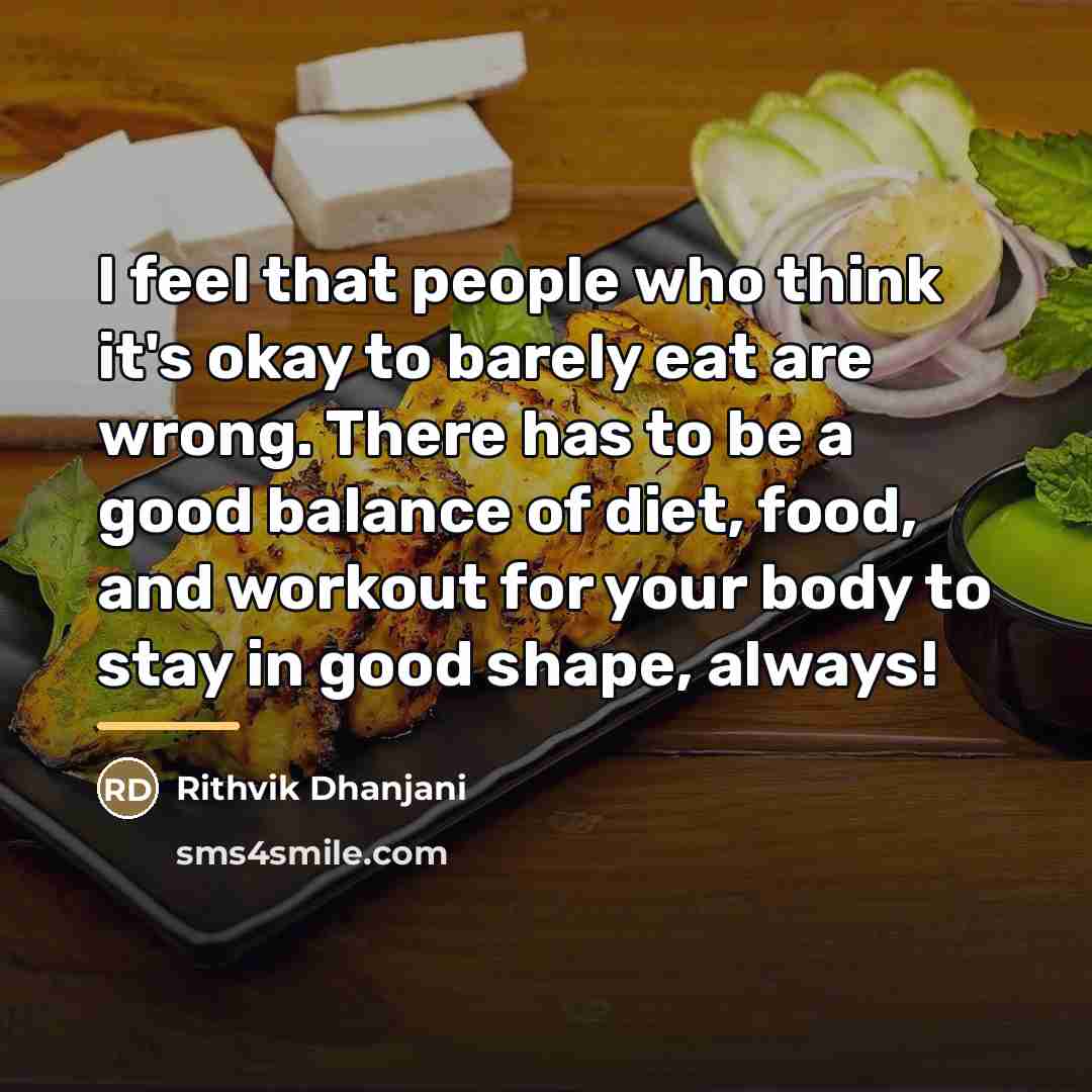 “I feel that people who think it's okay to barely…” quote by Rithvik Dhanjani
