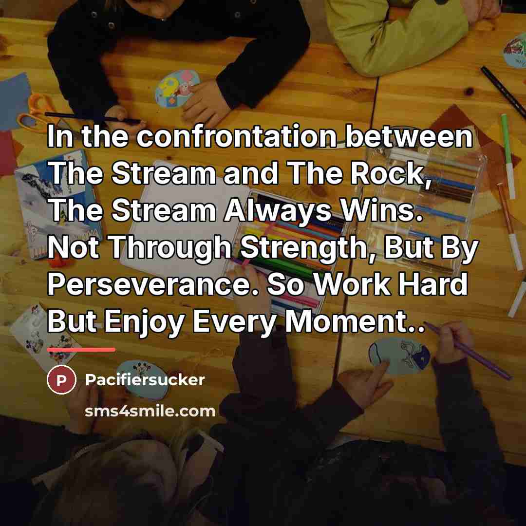 “In the confrontation between The Stream and The Rock, The…” quote by Pacifiersucker