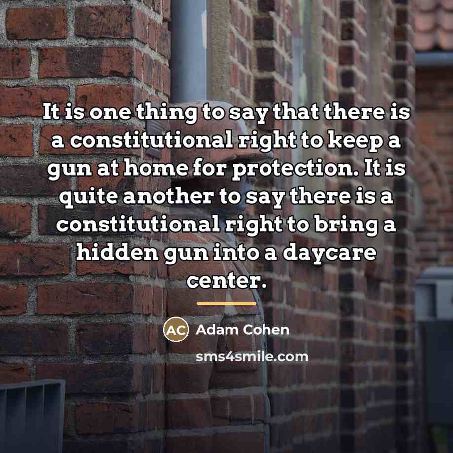 “It is one thing to say that there is a…” quote by Adam Cohen