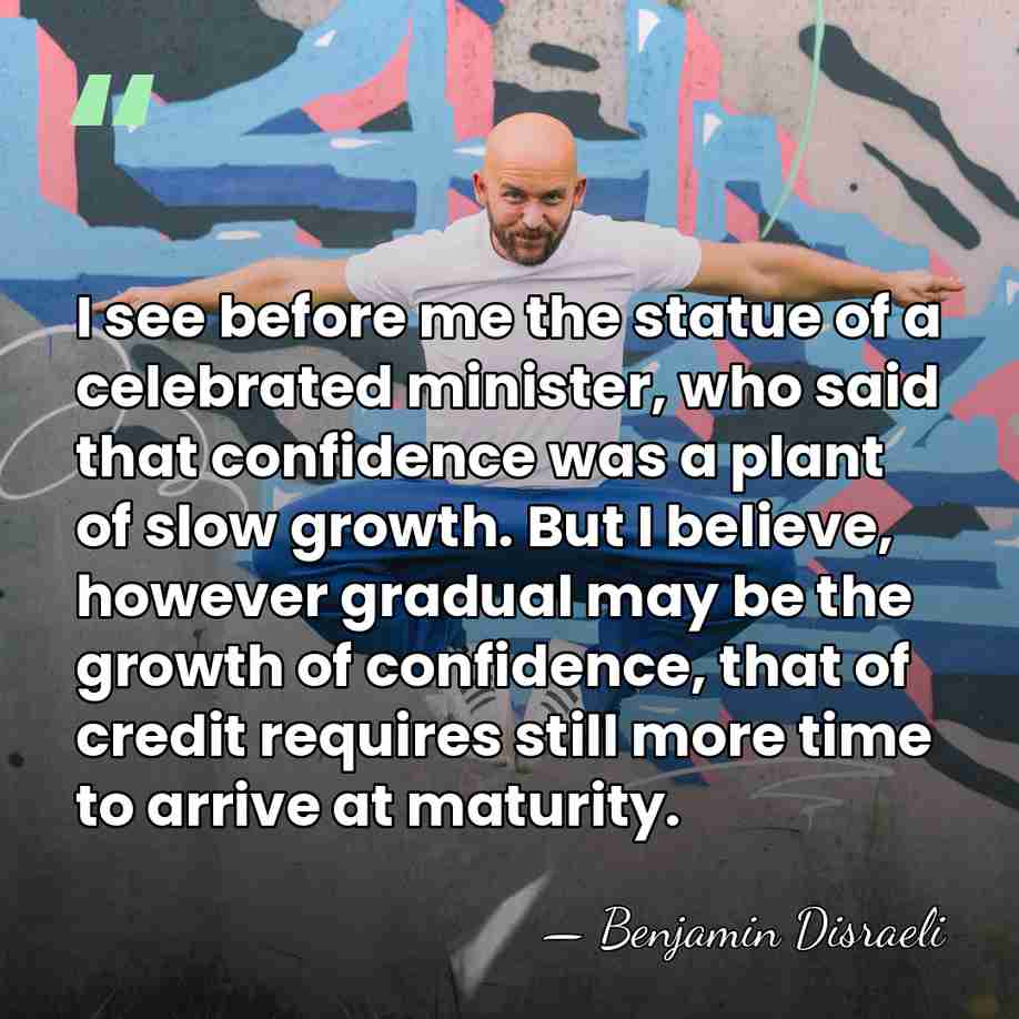 I see before me the statue of a celebrated minister, who said&hellip; - Benjamin Disraeli
