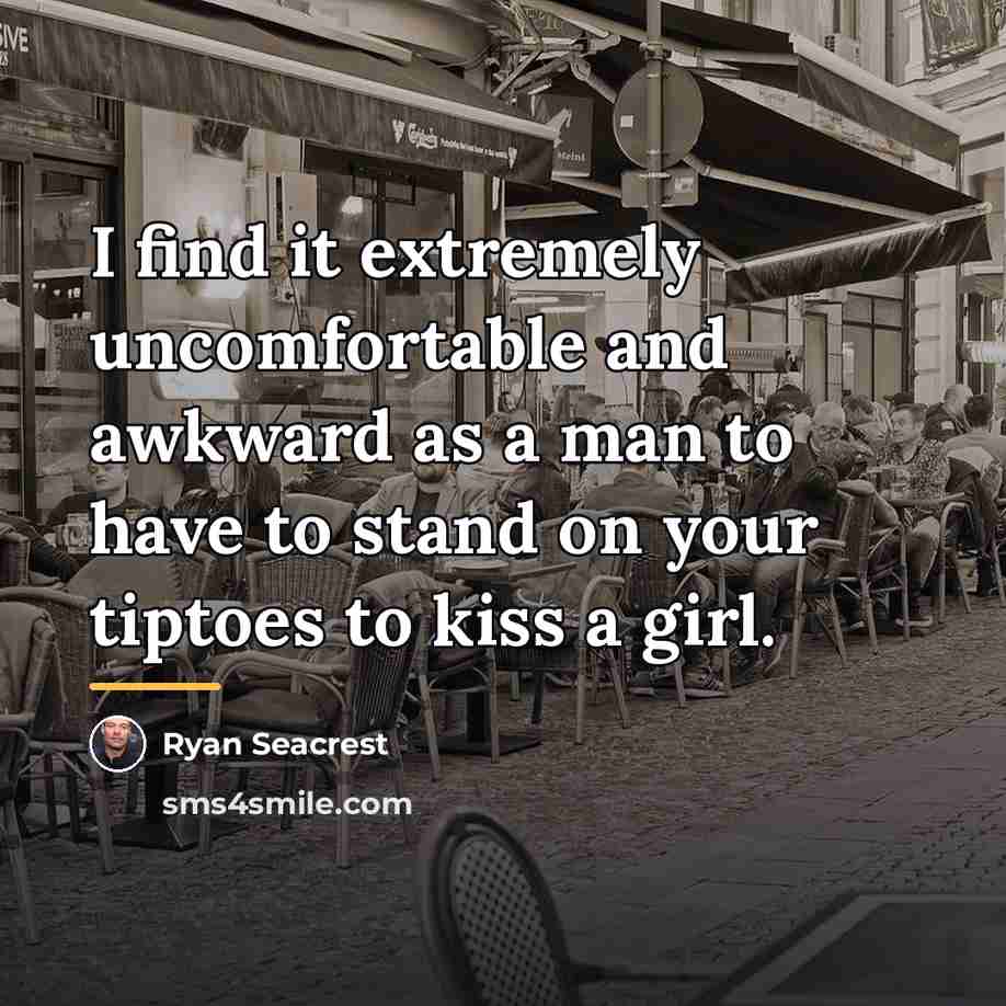 “I find it extremely uncomfortable and awkward as a man…” quote by Ryan Seacrest