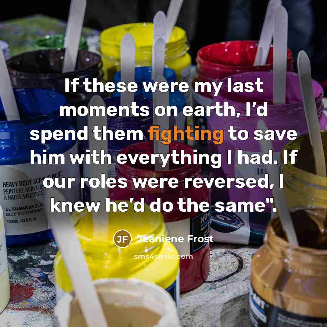 “If these were my last moments on earth, I’d spend…” quote by Jeaniene Frost