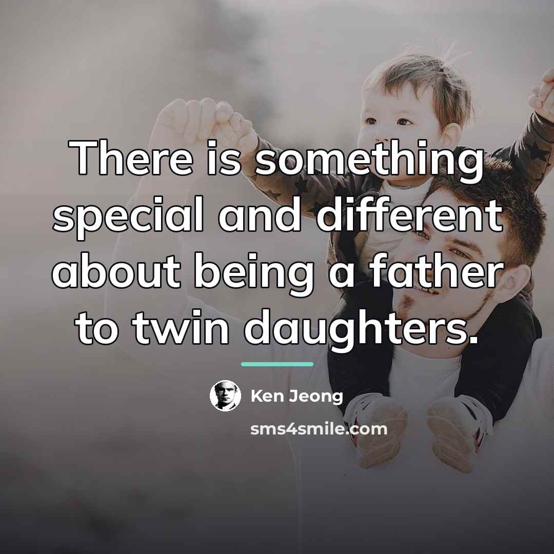 “There is something special and different about being a father…” quote by Ken Jeong