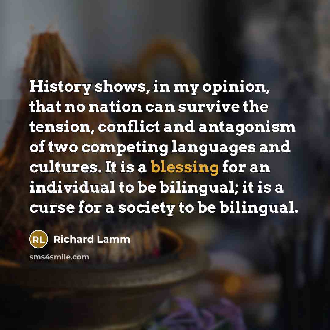 “History shows, in my opinion, that no nation can survive…” quote by Richard Lamm