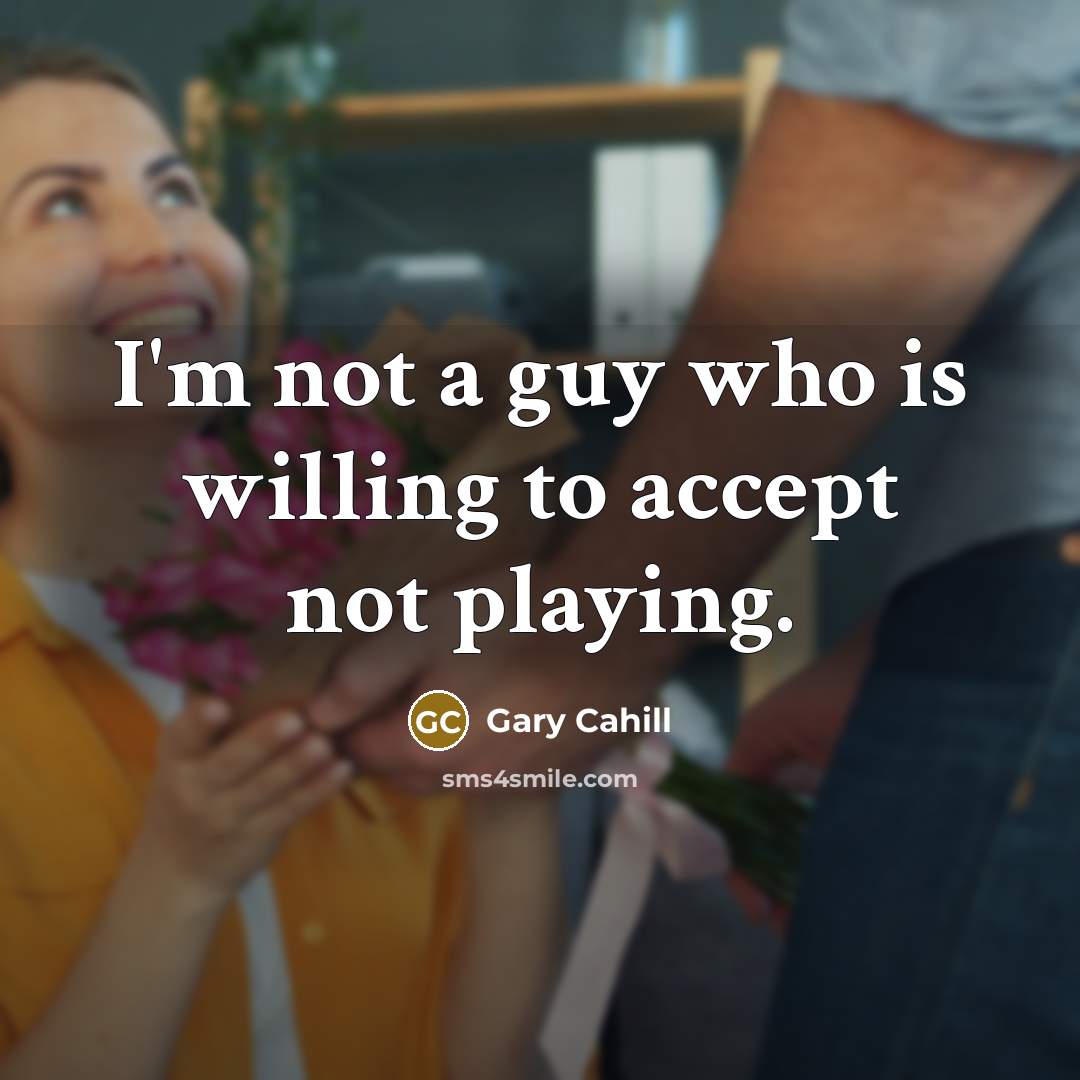 “I'm not a guy who is willing to accept not…” quote by Gary Cahill