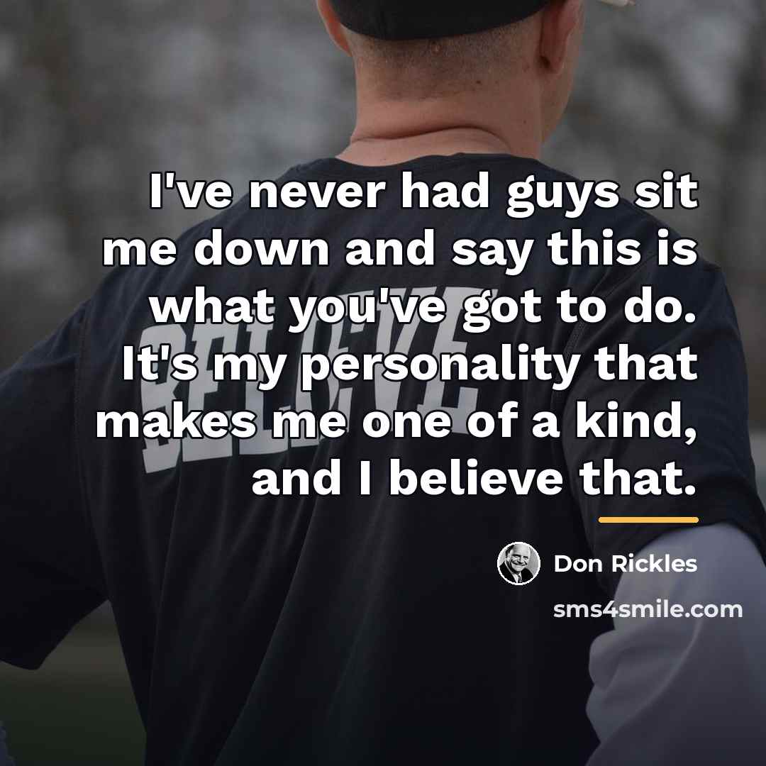 “I've never had guys sit me down and say this…” quote by Don Rickles