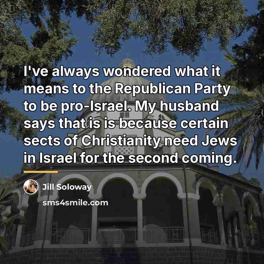 “I've always wondered what it means to the Republican Party…” quote by Jill Soloway