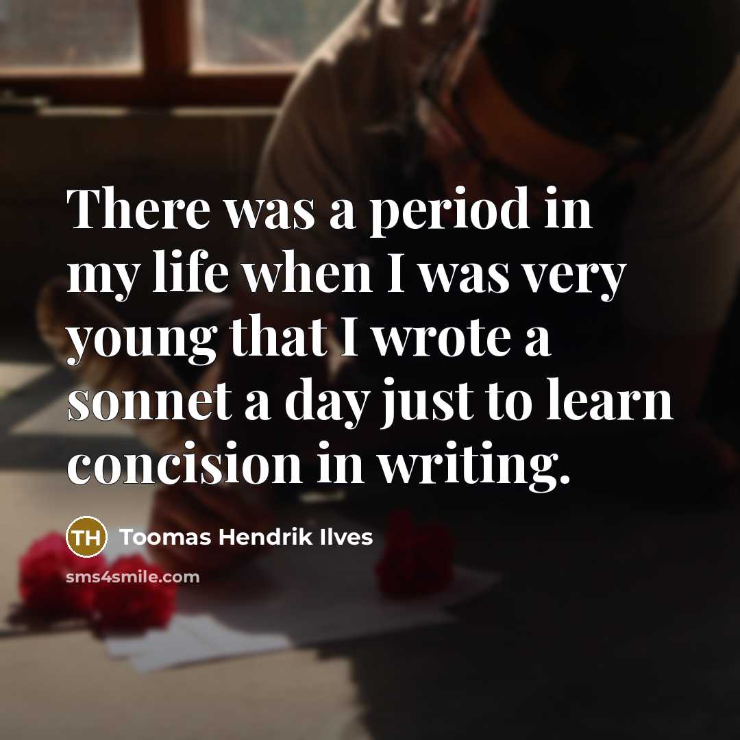 “There was a period in my life when I was…” quote by Toomas Hendrik Ilves
