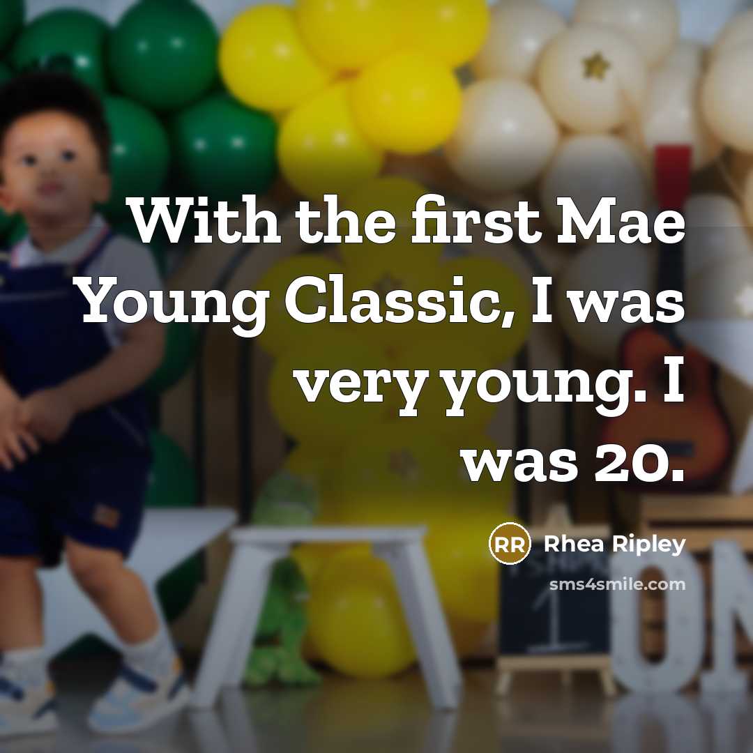 “With the first Mae Young Classic, I was very young.…” quote by Rhea Ripley