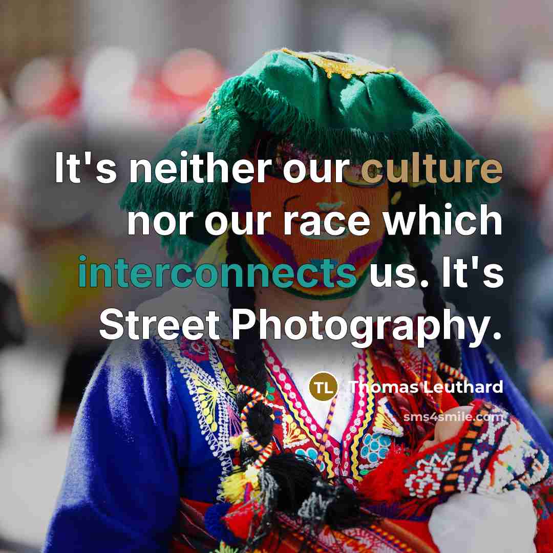 “It's neither our culture nor our race which interconnects us.…” quote by Thomas Leuthard