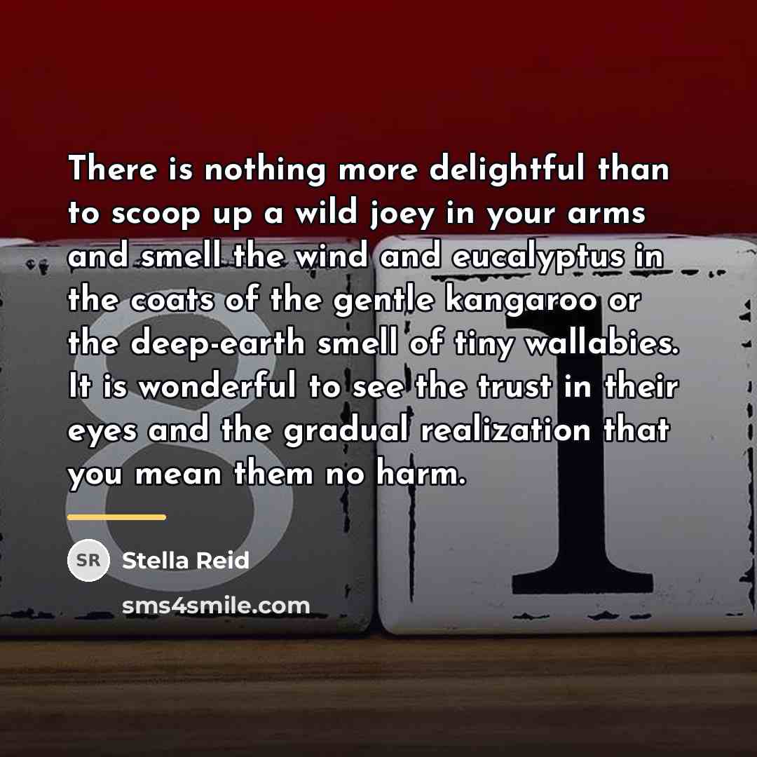 “There is nothing more delightful than to scoop up a…” quote by Stella Reid