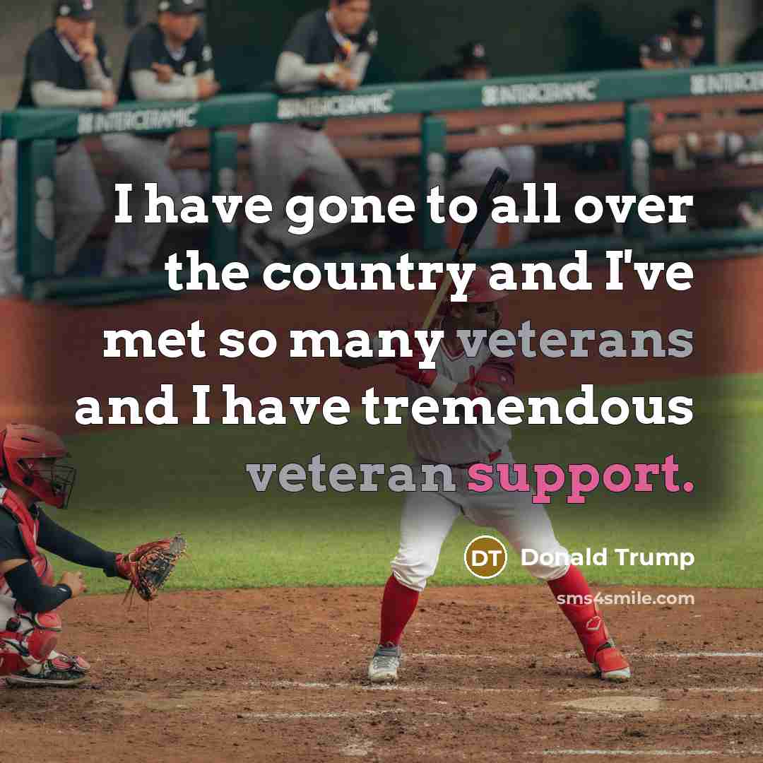 “I have gone to all over the country and I've…” quote by Donald Trump