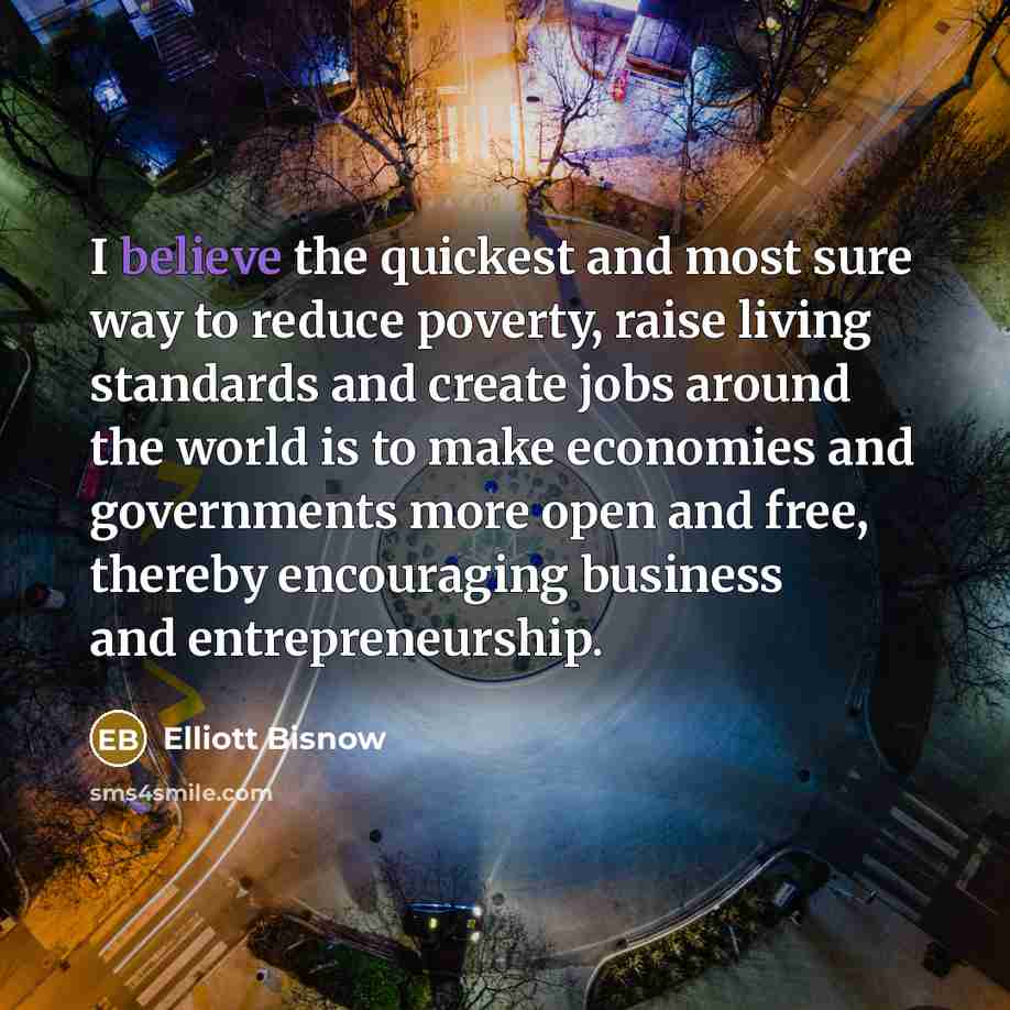 “I believe the quickest and most sure way to reduce…” quote by Elliott Bisnow