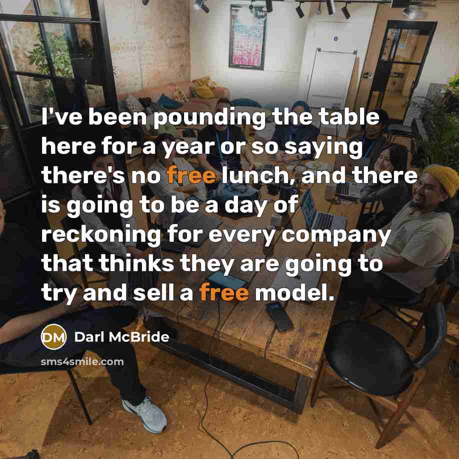 “I've been pounding the table here for a year or…” quote by Darl McBride