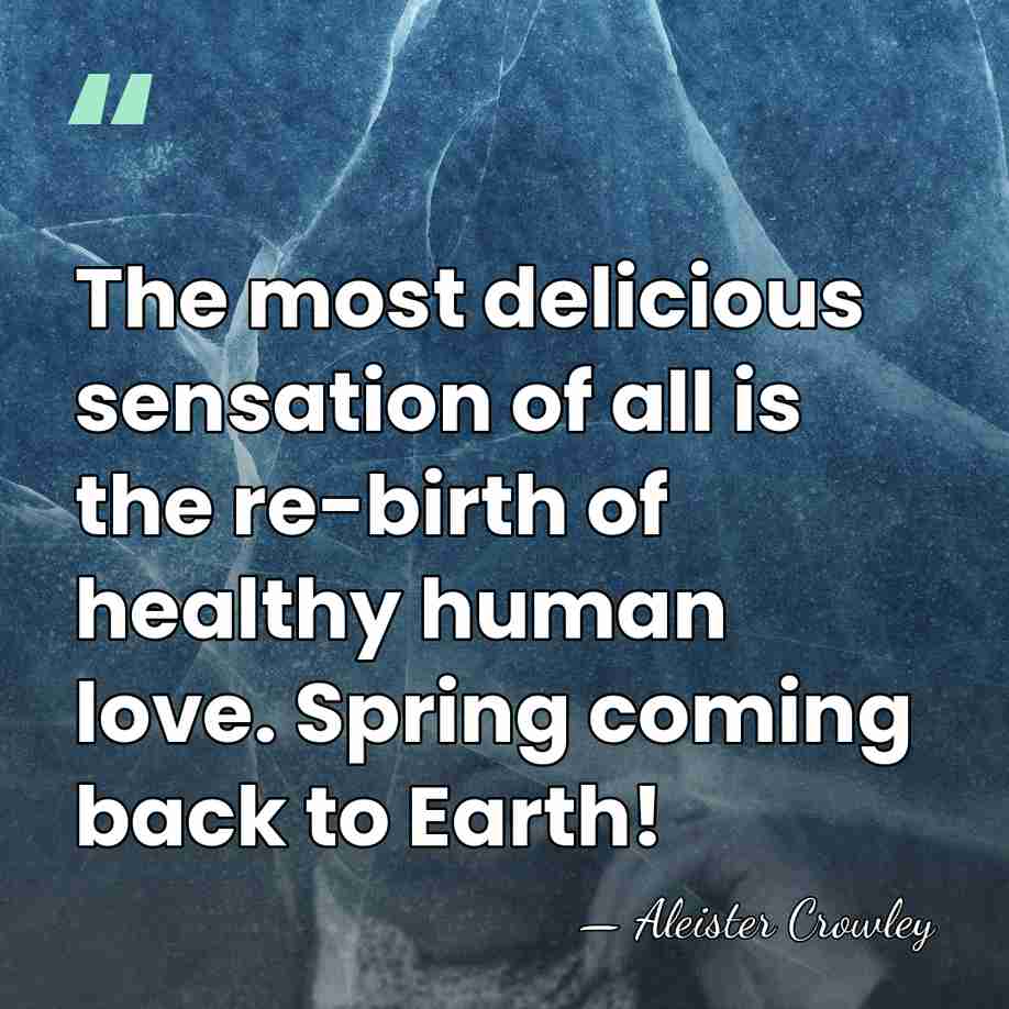 The most delicious sensation of all is the re-birth of healthy human&hellip; - Aleister Crowley