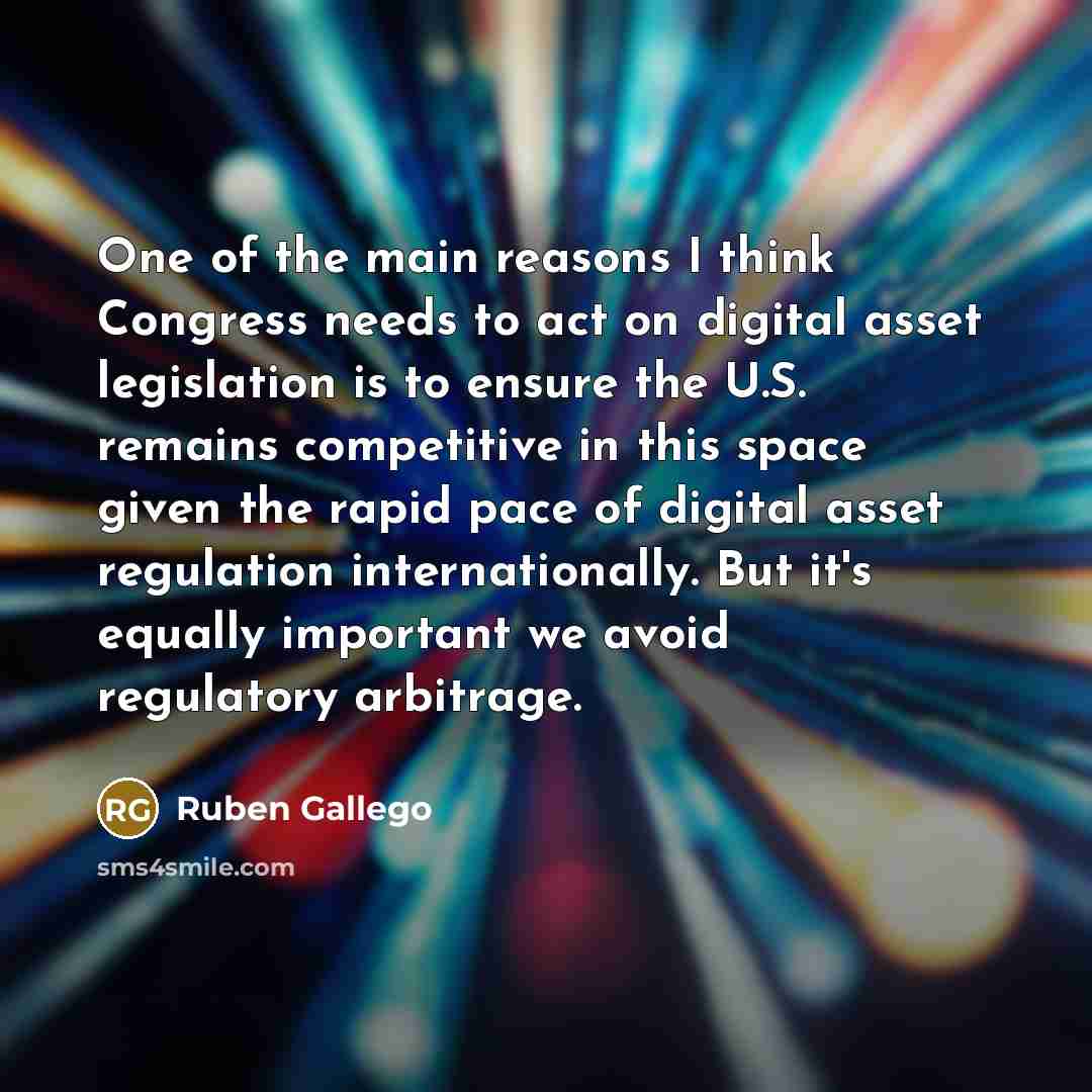 “One of the main reasons I think Congress needs to…” quote by Ruben Gallego