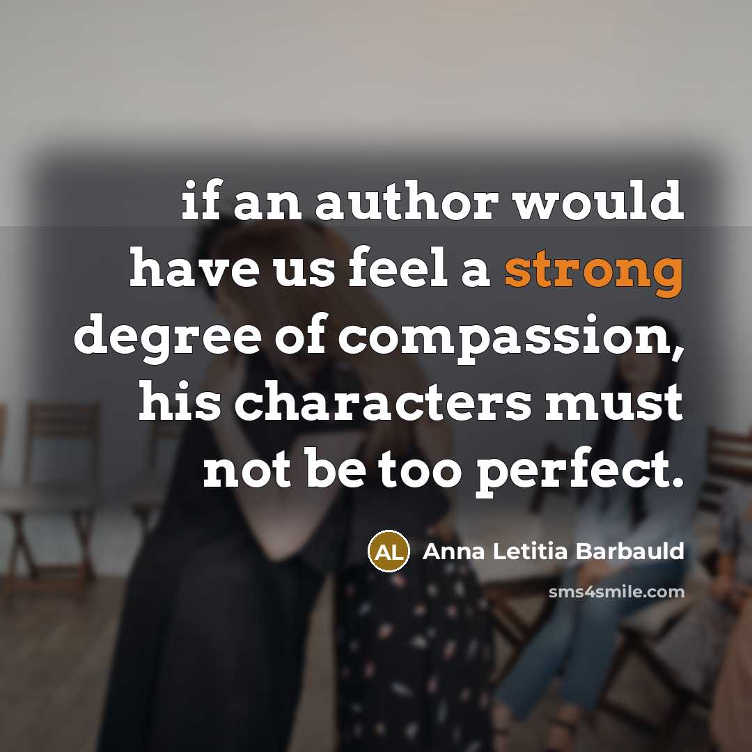 “if an author would have us feel a strong degree…” quote by Anna Letitia Barbauld