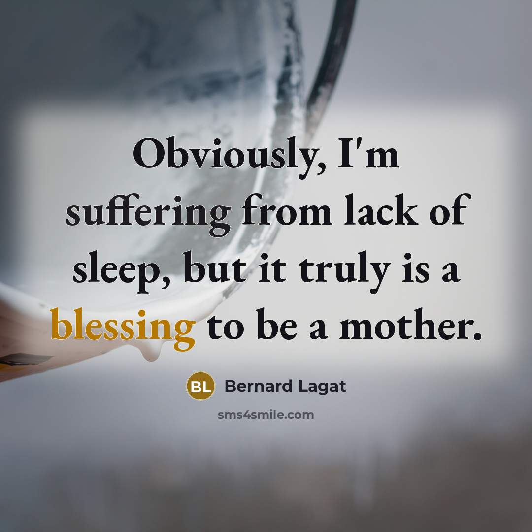 “Obviously, I'm suffering from lack of sleep, but it truly…” quote by Bernard Lagat