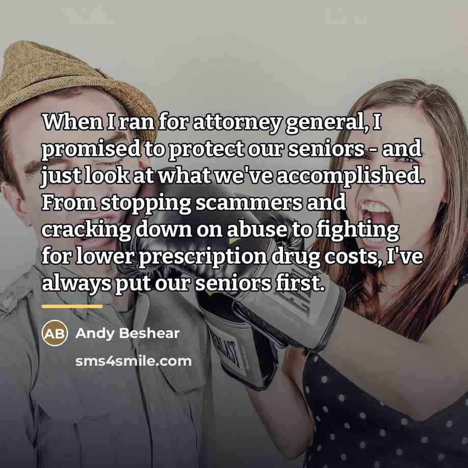 “When I ran for attorney general, I promised to protect…” quote by Andy Beshear