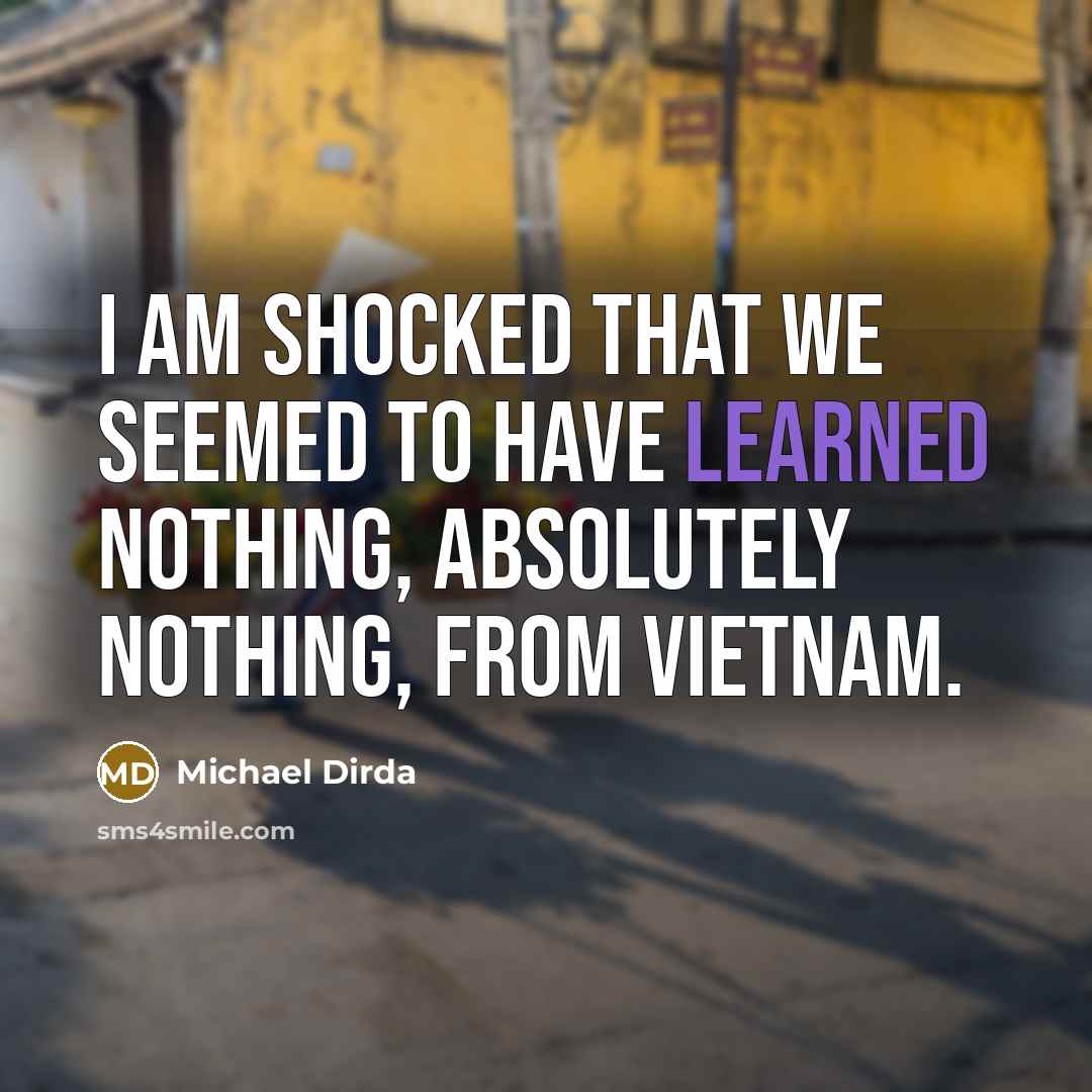 “I am shocked that we seemed to have learned nothing,…” quote by Michael Dirda