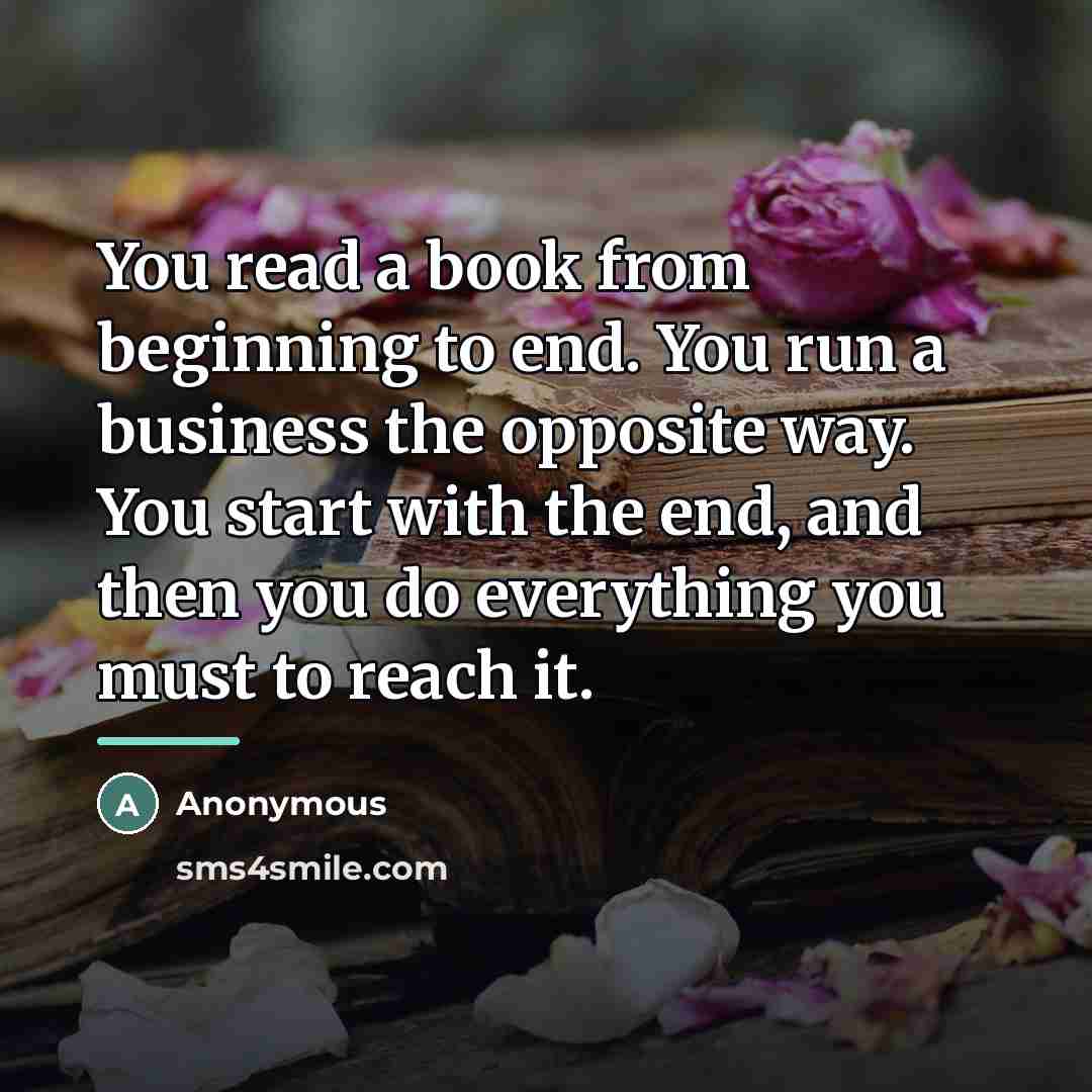 “You read a book from beginning to end. You run…” quote by Anonymous