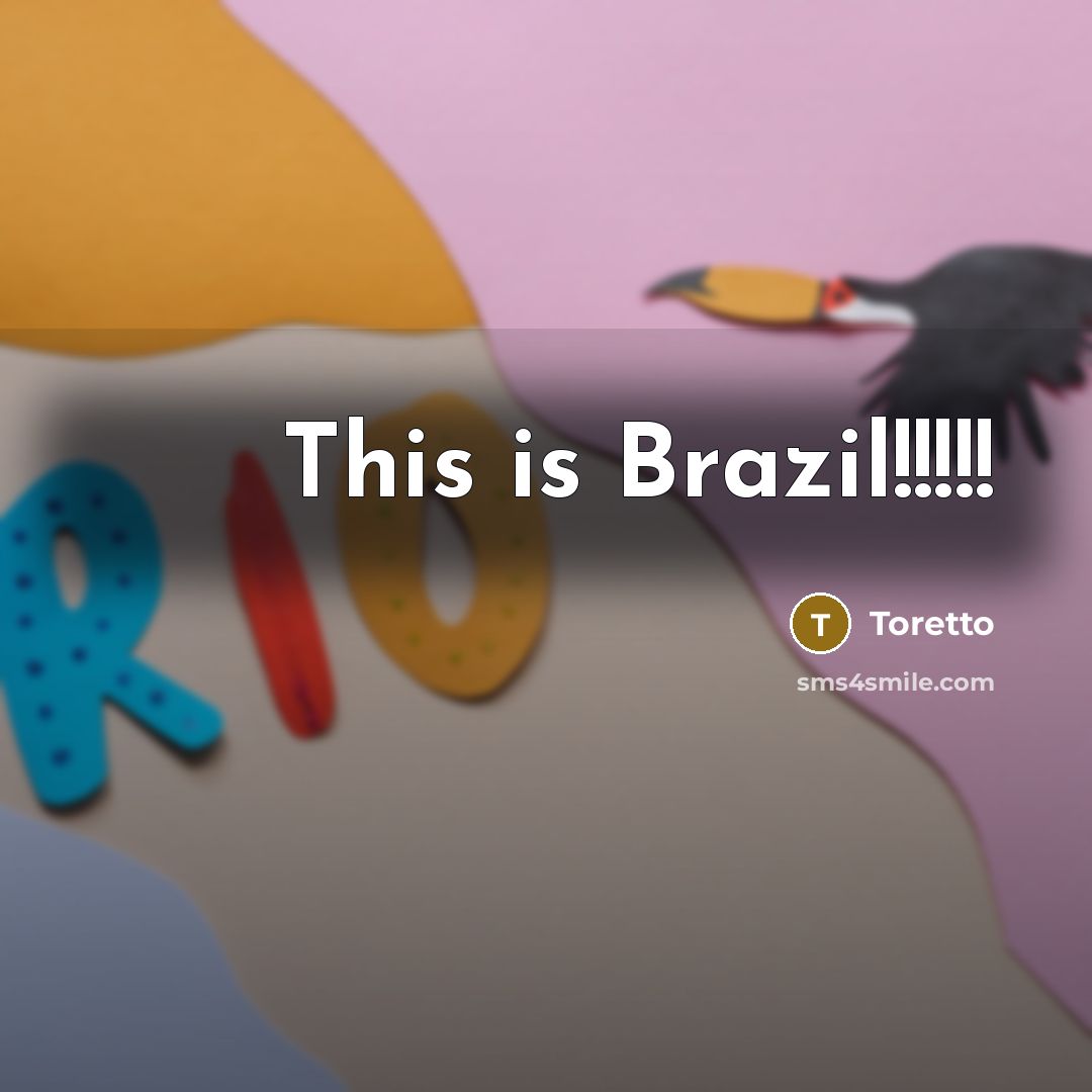 “This is Brazil!!!!!” quote by Toretto