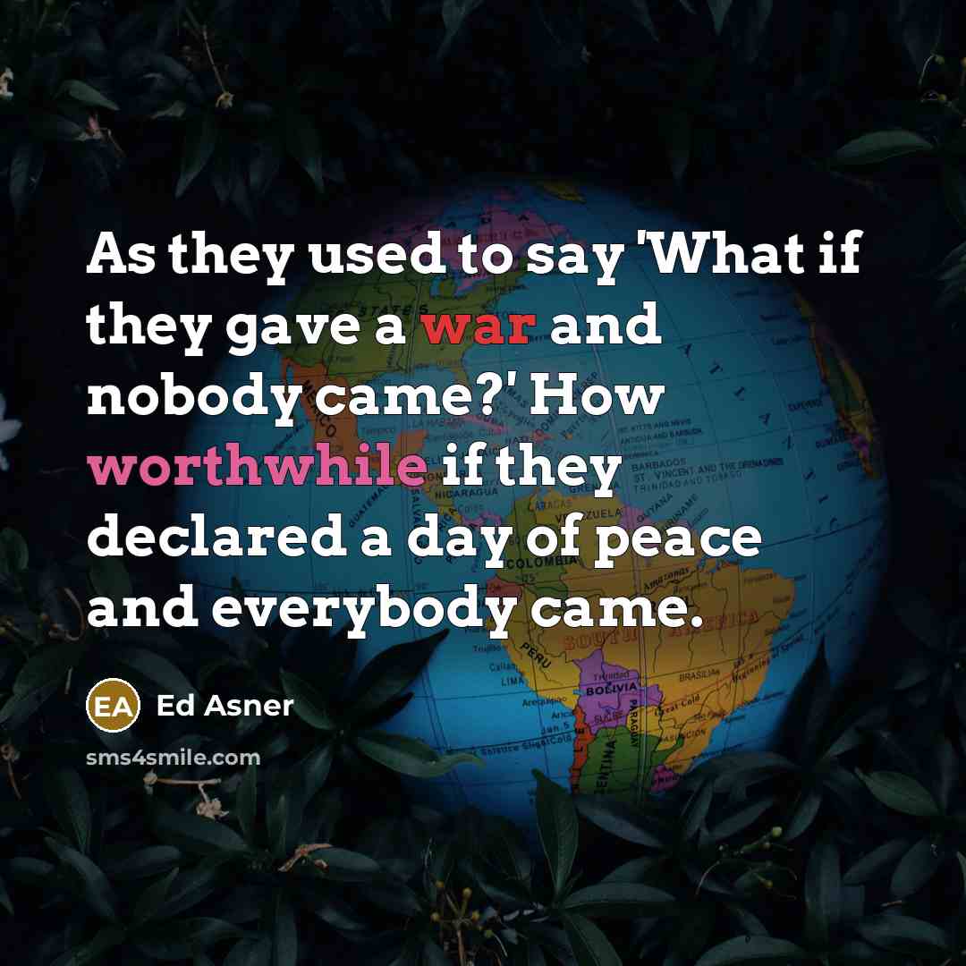 “As they used to say 'What if they gave a…” quote by Ed Asner