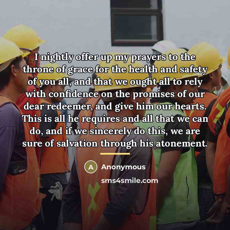 “I nightly offer up my prayers to the throne of…” quote by Anonymous