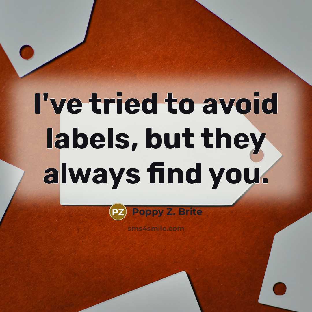 “I've tried to avoid labels, but they always find you.…” quote by Poppy Z. Brite